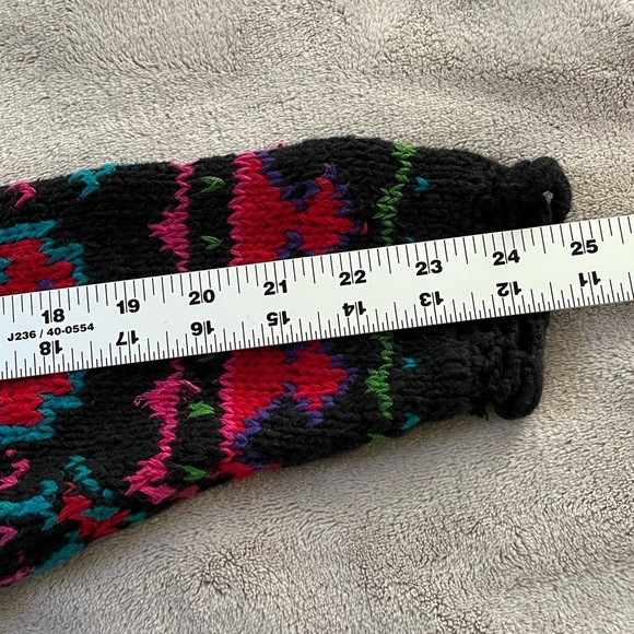 Casual Corner Limited Edition Vintage Hand Knit Allover Embroidered Sweater M - Picture 11 of 12